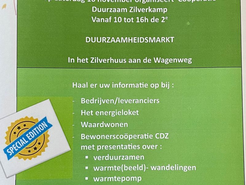 Duurzaamheidsmarkt